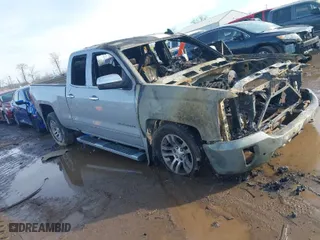 2017 Chevrolet Silverado 1500 LTZ with VIN 1GCVKSEJ2HZ216324, listed as a IAAI auction lot 41427916 with 1 mi miles. Bid and sale history available at carsss.com. Image 1.