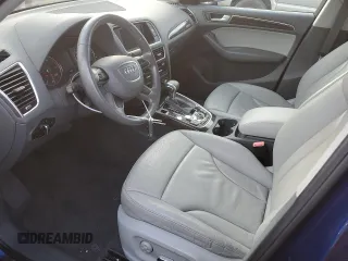 2014 Audi Q5 Premium Plus with VIN WA1LFAFP7EA050329, listed as a Copart auction lot 70219814 with 0 mi miles and Salvage Title. Bid and sale history available at carsss.com. Image 7.