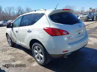 2009 Nissan Murano S with VIN JN8AZ18W59W143212, listed as a IAAI auction lot 41685041 with 163,207 mi miles and . Bid and sale history available at DreamBid. Image 3.