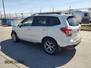2016 Subaru Forester Touring z VIN JF2SJAXC0GH523611, wystawiony jako Copart lot #57267895 z przebiegiem 145 552 mil mil oraz Szkoda całkowita • Salvage title. Historia ofert i sprzedaży dostępna na DreamBid. Obrazek 2.