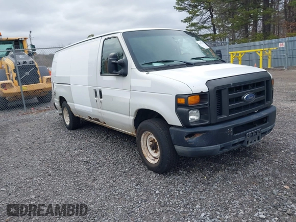 2010 Ford Econoline Cargo Commercial with VIN 1FTNE1EW2ADA91759, listed as a IAAI auction lot 41679181 with 287,584 mi miles and . Bid and sale history available at carsss.com. Image 1.