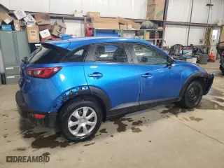 2017 Mazda CX-3 Sport with VIN JM1DKFB73H0142847, listed as a Copart auction lot 52140845 with 90,247 mi miles and Salvage Title. Bid and sale history available at carsss.com. Image 3.