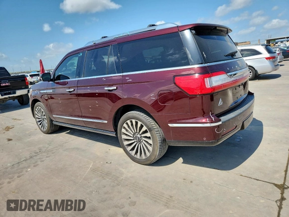 2019 Lincoln Navigator Reserve z VIN 5LMJJ2LT4KEL14574, wystawiony jako Copart lot #61821615 z przebiegiem 86 695 mil mil oraz Czysty tytuł • Clean title. Historia ofert i sprzedaży dostępna na DreamBid. Obrazek 2.