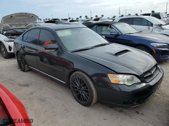 2006 Subaru Legacy (Natl) GT Ltd with VIN 4S3BL676464203651, listed as a Copart auction lot 76578704 with 0 miles and Salvage Title. Bid and sale history available at carsss.com. Image 4.