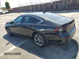 2023 Honda Accord EX-L with VIN 1HGCY2F6XPA066641, listed as a Copart auction lot 53861405 with 7,390 mi miles and Salvage title. Bid and sale history available at DreamBid. Image 2.