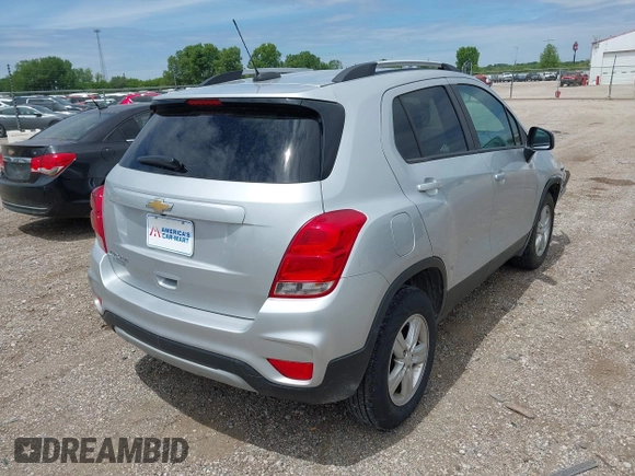 2021 Chevrolet Trax LT с VIN KL7CJPSB8MB305061, выставлен на аукционе IAAI как лот 42355379 с пробегом 130 885 миль миль и . История ставок и продаж доступна на DreamBid. Изображение 4.