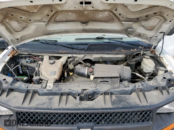 2010 Chevrolet Express Cargo with VIN 1GCUGADX1A1172060, listed as a Copart auction lot 58779905 with 456,288 mi miles and Salvage title. Bid and sale history available at DreamBid. Image 11.