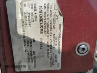 1999 Chevrolet Suburban z VIN 1GNFK16R2XJ328550, wystawiony jako Copart lot #53179525 z przebiegiem 170 914 mil mil oraz Czysty tytuł • Clean title. Historia ofert i sprzedaży dostępna na DreamBid. Obrazek 13.