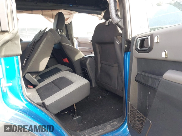 2022 Ford Bronco with VIN 1FMDE5BH1NLB71120, listed as a IAAI auction lot 41723502 with 56,387 mi miles and . Bid and sale history available at DreamBid. Image 8.