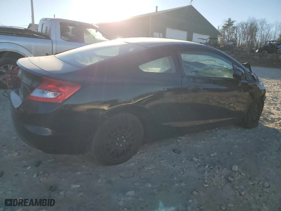 2012 Honda Civic Cpe LX with VIN 2HGFG3A53CH504917, listed as a Copart auction lot 81473644 with 137,794 mi miles and Salvage Title. Bid and sale history available at carsss.com. Image 3.