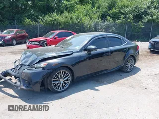 2015 Lexus IS 250 with VIN JTHCF1D25F5025399, listed as a IAAI auction lot 39680736 with 119,533 mi miles. Bid and sale history available at carsss.com. Image 2.