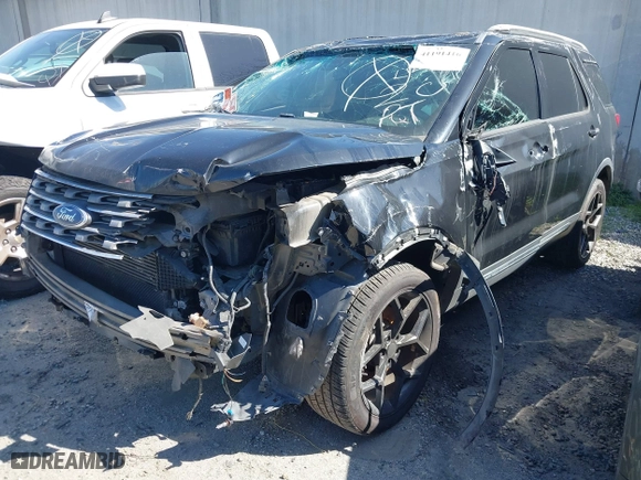 2016 Ford Explorer XLT with VIN 1FM5K8DH1GGA96233, listed as a IAAI auction lot 41191416 with 1 mi miles. Bid and sale history available at carsss.com. Image 22.