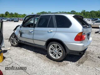 2002 BMW X5 3.0i with VIN 5UXFA53582LP46224, listed as a Copart auction lot 58294594 with 0 mi miles and Salvage Title. Bid and sale history available at carsss.com. Image 2.