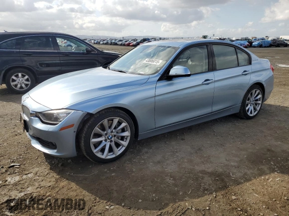 2013 BMW 3 Series ActiveHybrid 3 with VIN WBA3F9C59DF145044, listed as a Copart auction lot 43006015 with 85,046 mi miles and Salvage Title. Bid and sale history available at carsss.com. Image 1.