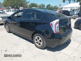 2012 Toyota Prius One with VIN JTDKN3DU8C0333155, listed as a IAAI auction lot 42062427 with 190,320 mi miles. Bid and sale history available at carsss.com. Image 3.