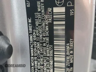 2018 Toyota C-HR XLE with VIN NMTKHMBX9JR002751, listed as a Copart auction lot 55694125 with 114,790 mi miles and Salvage title. Bid and sale history available at DreamBid. Image 13.