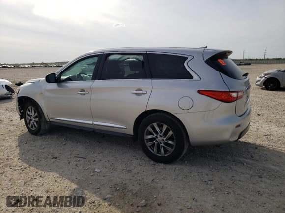2015 Infiniti QX60 with VIN 5N1AL0MN0FC505962, listed as a Copart auction lot 50455735 with 141,798 mi miles and Salvage Title. Bid and sale history available at DreamBid. Image 2.