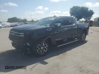2024 GMC Sierra 1500 SLT z VIN 1GTUUDED6RZ273557, wystawiony jako Copart lot #54632975 z przebiegiem 20 881 mil mil oraz Szkoda całkowita • Salvage title. Historia ofert i sprzedaży dostępna na DreamBid. Obrazek 1.
