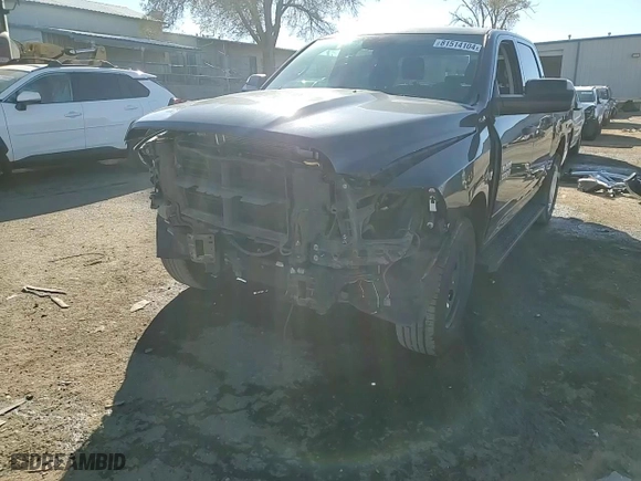 2021 Ram 1500 Classic Tradesman with VIN 1C6RR7KT4MS559582, listed as a Copart auction lot 81514104 with 60,560 mi miles and Salvage Title. Bid and sale history available at carsss.com. Image 14.