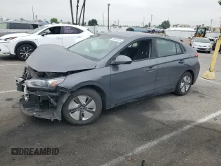 2019 Hyundai Ioniq Blue with VIN KMHC65LC2KU171354, listed as a Copart auction lot 53632165 with 204,606 mi miles and Salvage title. Bid and sale history available at DreamBid. Image 1.