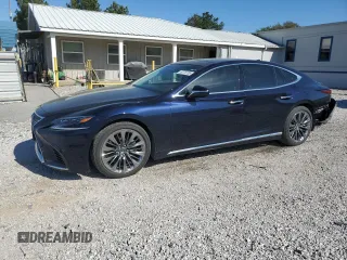 2019 Lexus LS 500 z VIN JTHC5LFF3K5007069, wystawiony jako Copart lot #52776785 z przebiegiem 36 778 mil mil oraz Szkoda całkowita • Salvage title. Historia ofert i sprzedaży dostępna na DreamBid. Obrazek 1.