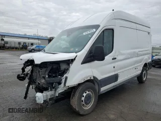 2020 Ford Transit Cargo with VIN 1FTBR1X80LKA87827, listed as a Copart auction lot 51919325 with 90,463 mi miles and Salvage Title. Bid and sale history available at DreamBid. Image 1.