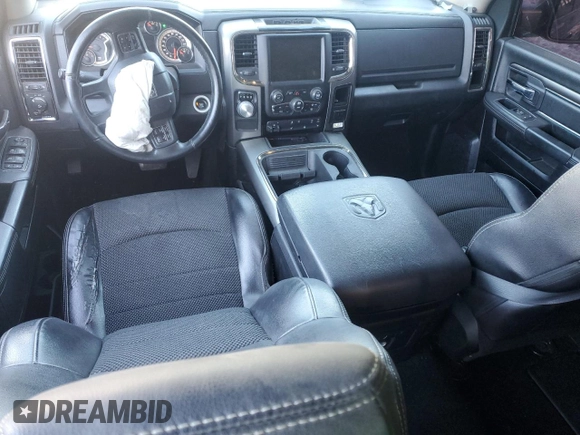 2016 Ram 1500 Sport with VIN 1C6RR6MT2GS356024, listed as a Copart auction lot 41402355 with 136,343 mi miles and Salvage Title. Bid and sale history available at carsss.com. Image 8.