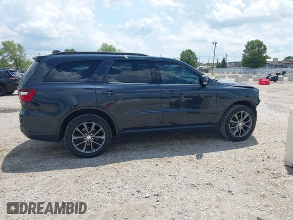 2018 Dodge Durango GT with VIN 1C4RDJDG3JC102174, listed as a IAAI auction lot 42554375 with 84,132 mi miles and . Bid and sale history available at DreamBid. Image 14.