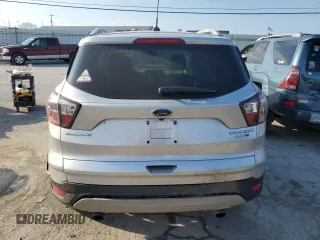 2017 Ford Escape Titanium with VIN 1FMCU9J95HUA48080, listed as a Copart auction lot 83202034 with 122,528 mi miles and Salvage Title. Bid and sale history available at carsss.com. Image 6.