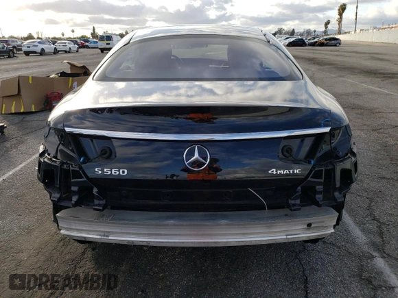 2018 Mercedes-Benz S-Class S 560 with VIN WDDXJ8GB2JA033617, listed as a Copart auction lot 37422483 with 47,844 mi miles. Bid and sale history available at carsss.com. Image 6.