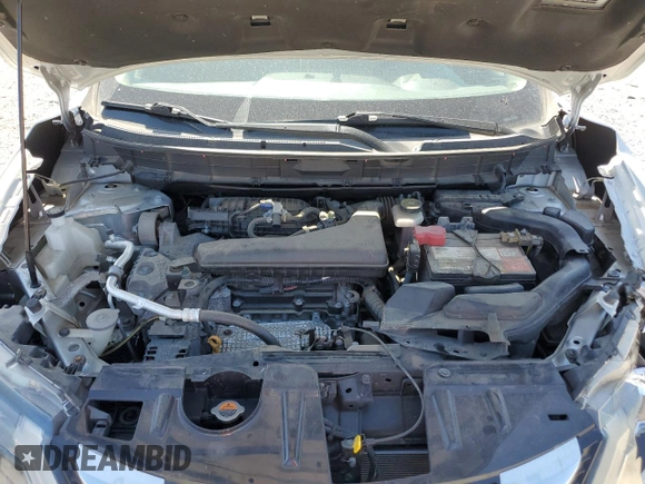 2017 Nissan Rogue SV with VIN KNMAT2MT9HP513570, listed as a Copart auction lot 56468365 with 97,066 mi miles and Salvage title. Bid and sale history available at DreamBid. Image 12.