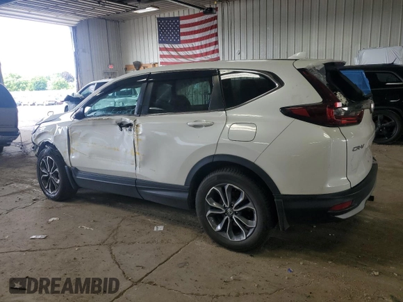2020 Honda CR-V EX-L with VIN 5J6RW2H83LL003841, listed as a Copart auction lot 61694995 with Not provided miles and Salvage title. Bid and sale history available at DreamBid. Image 2.