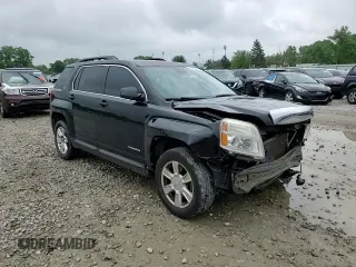 2013 GMC Terrain SLE with VIN 2GKALSEK1D6134342, listed as a Copart auction lot 57713815 with 168,964 mi miles and Salvage title. Bid and sale history available at DreamBid. Image 15.