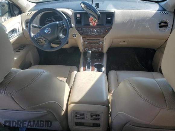 2017 Nissan Pathfinder S with VIN 5N1DR2MN3HC639262, listed as a Copart auction lot 46462875 with 88,585 mi miles and Salvage Title. Bid and sale history available at DreamBid. Image 8.