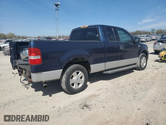 2004 Ford F-150 XL with VIN 1FTPX12554NA82051, listed as a Copart auction lot 49879965 with 136,726 mi miles and Salvage title. Bid and sale history available at DreamBid. Image 3.