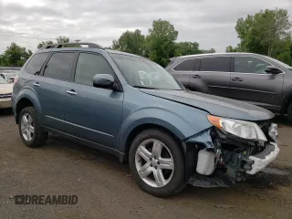 2010 Subaru Forester X Premium with VIN JF2SH6CCXAH736488, listed as a Copart auction lot 61040815 with 61,823 mi miles and Salvage title. Bid and sale history available at DreamBid. Image 4.