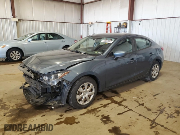 2016 Mazda 3 i Sport with VIN 3MZBM1T76GM242582, listed as a Copart auction lot 54417965 with 79,098 mi miles and Salvage Title. Bid and sale history available at DreamBid. Image 1.