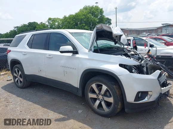 2020 Chevrolet Traverse LT with VIN 1GNEVHKW7LJ181482, listed as a IAAI auction lot 42486716 with Not provided miles and . Bid and sale history available at DreamBid. Image 13.