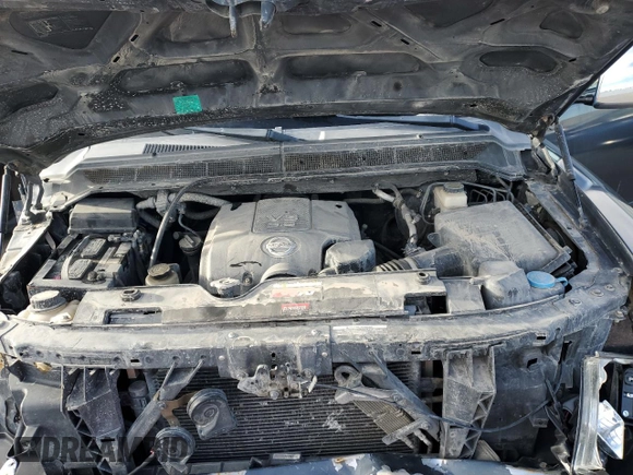 2013 Nissan Titan Pro-4X with VIN 1N6BA0EC2DN305708, listed as a Copart auction lot 45329275 with 68,636 mi miles and Salvage title. Bid and sale history available at DreamBid. Image 11.