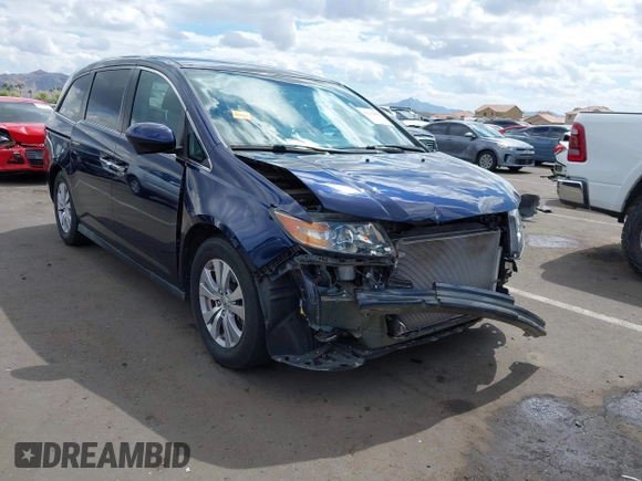 2017 Honda Odyssey SE with VIN 5FNRL5H30HB025472, listed as a IAAI auction lot 42212081 with 33,557 mi miles and . Bid and sale history available at carsss.com. Image 1.