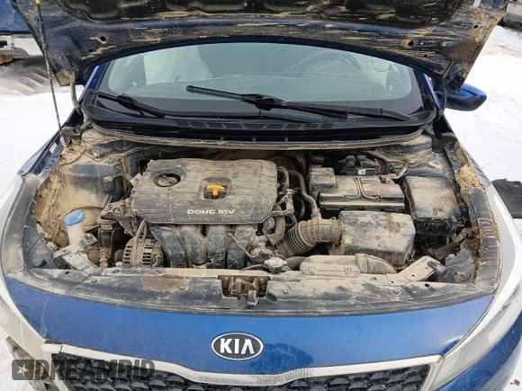 2017 Kia Forte LX with VIN 3KPFK4A74HE143933, listed as a Copart auction lot 49479375 with 89,329 mi miles and Salvage Title. Bid and sale history available at carsss.com. Image 11.