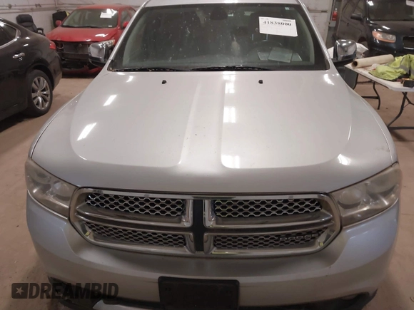 2011 Dodge Durango Citadel with VIN 1D4SE5GT6BC594914, listed as a IAAI auction lot 41838000 with 201,610 mi miles. Bid and sale history available at carsss.com. Image 12.