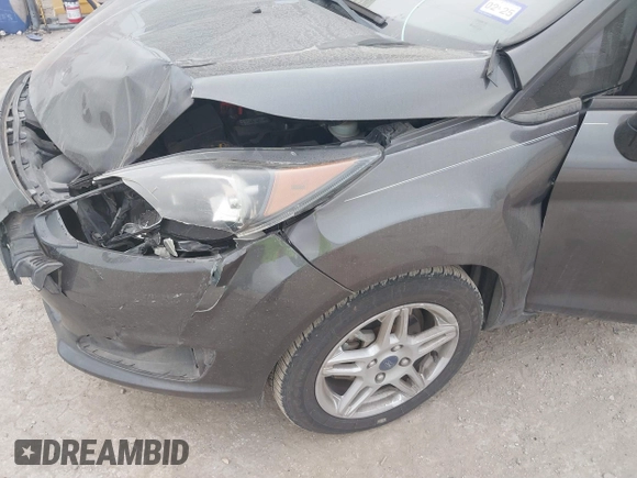 2017 Ford Fiesta SE with VIN 3FADP4BJ7HM159414, listed as a IAAI auction lot 41189078 with 88,708 mi miles. Bid and sale history available at carsss.com. Image 6.