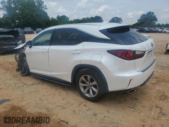 2018 Lexus RX 350 with VIN 2T2BZMCA1JC139972, listed as a Copart auction lot 59598485 with 87,769 mi miles and Salvage title. Bid and sale history available at DreamBid. Image 2.