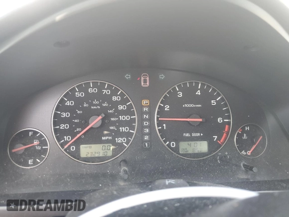 2003 Subaru Legacy Outback with VIN 4S3BH675837614926, listed as a Copart auction lot 62183485 with 232,910 mi miles and Salvage title. Bid and sale history available at DreamBid. Image 9.