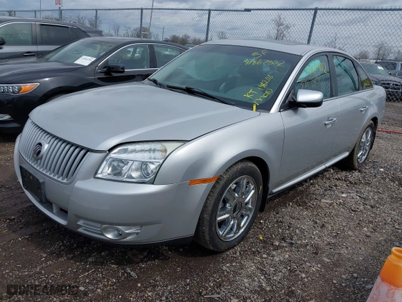 2009 Mercury Sable Premier with VIN 1MEHM42W49G631949, listed as a IAAI auction lot 41867802 with 138,208 mi miles. Bid and sale history available at carsss.com. Image 17.