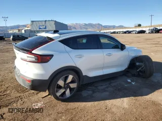 2023 Volvo C40 Recharge Pure Electric Ultimate with VIN YV4ED3GM1P2060174, listed as a Copart auction lot 87665265 with 26,622 mi miles and Salvage Title. Bid and sale history available at carsss.com. Image 3.