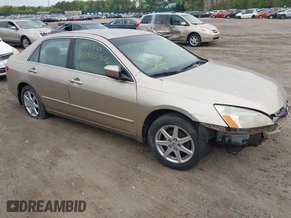 2004 Honda Accord LX z VIN 1HGCM56304A029015, wystawiony jako IAAI lot #42257627 z przebiegiem Nie podano mil oraz . Historia ofert i sprzedaży dostępna na DreamBid. Obrazek 1.