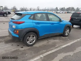 2019 Hyundai Kona SE with VIN KM8K12AA4KU227000, listed as a IAAI auction lot 41106840 with 143,657 mi miles. Bid and sale history available at carsss.com. Image 4.