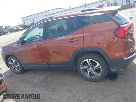 2019 GMC Terrain SLT with VIN 3GKALPEV0KL316498, listed as a IAAI auction lot 41878713 with 93,750 mi miles. Bid and sale history available at carsss.com. Image 14.